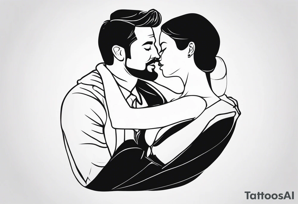 amour d'un père tattoo idea