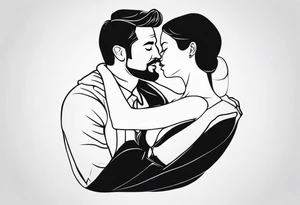 amour d'un père tattoo idea