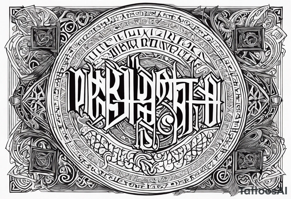 Viking death 
prayer poem tattoo idea