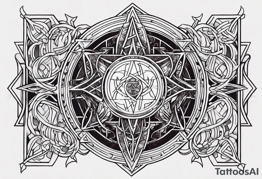 Sigil of lillith tattoo idea