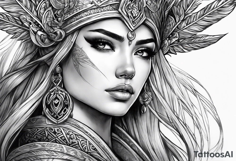 Valkiria tattoo idea