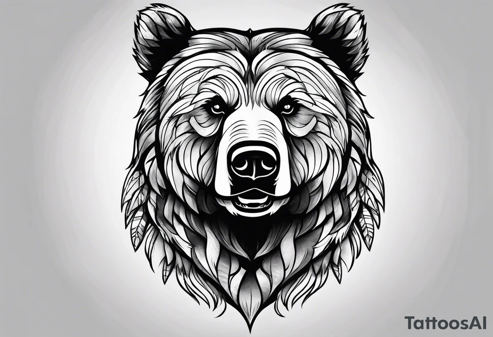 Grizzle Bear tattoo idea