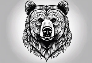 Grizzle Bear tattoo idea