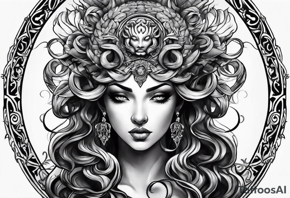 medusa tattoo idea