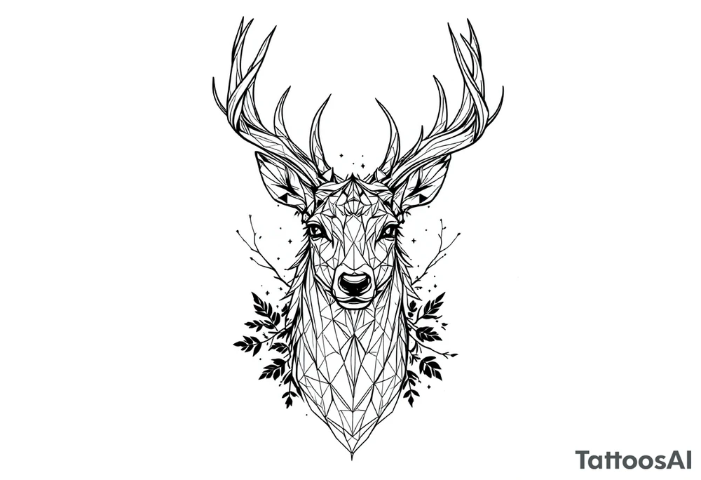 Deer,nature tattoo idea