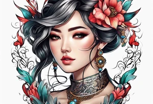 Beautiful masterpiece tattoo idea