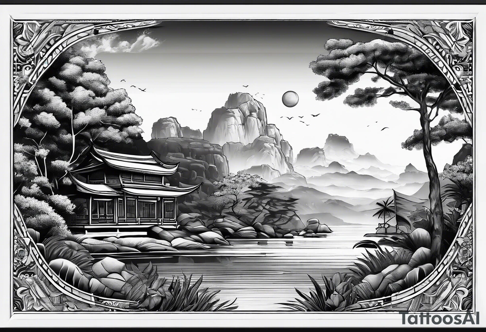 Whidbey Island, Cambodia, Scotland, Ghana, Liberia, Haiti tattoo idea