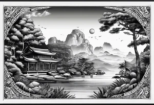 Whidbey Island, Cambodia, Scotland, Ghana, Liberia, Haiti tattoo idea