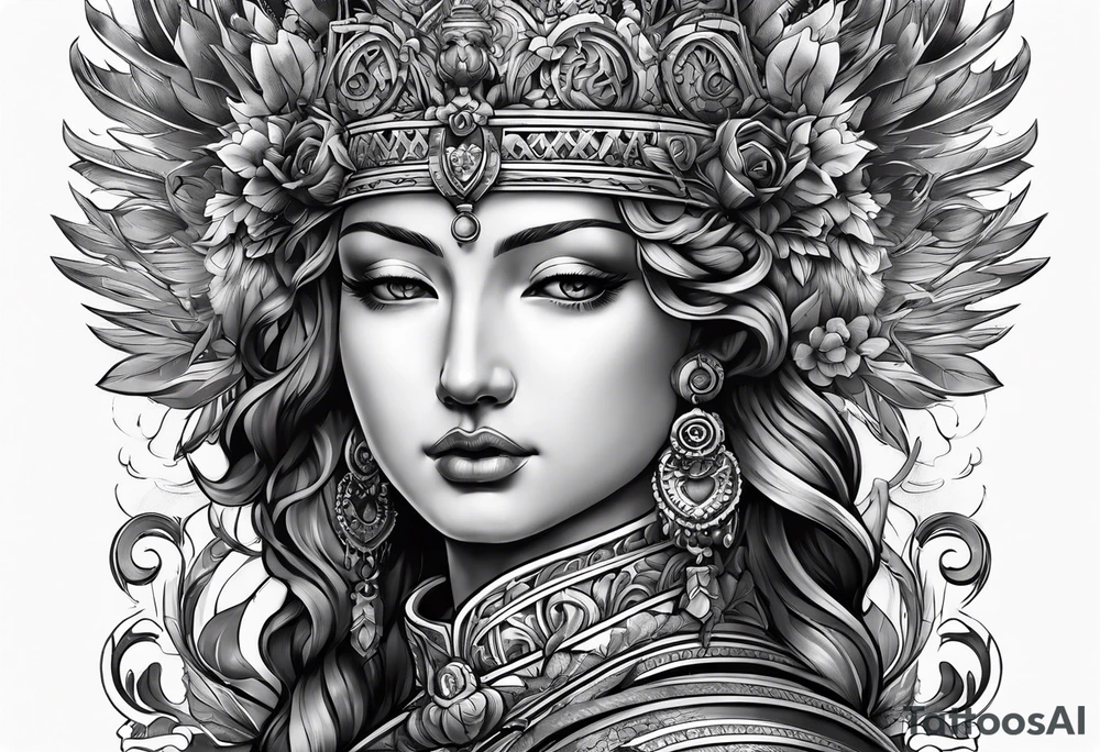 Römische Statue tattoo idea