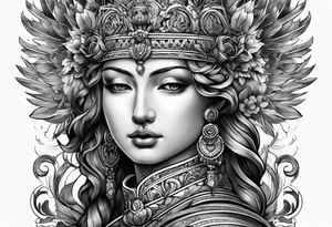 Römische Statue tattoo idea