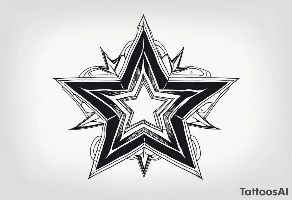 stars tattoo idea