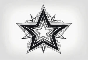 stars tattoo idea