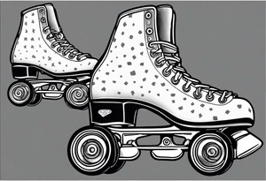 Riedell roller
 skates tattoo idea