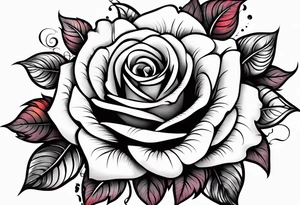 rose tattoo idea
