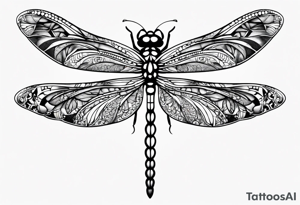 Dragonfly tattoo idea