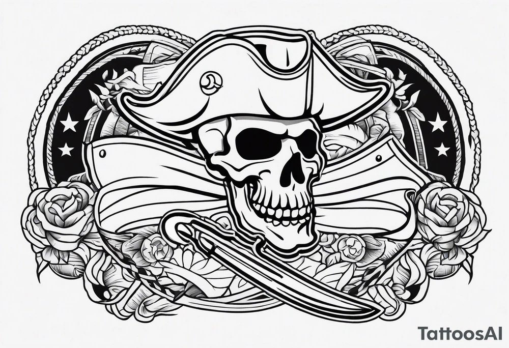 Pirate tattoo idea