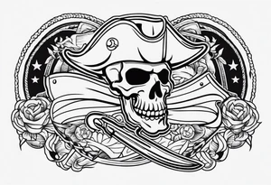 Pirate tattoo idea