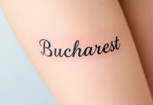 Bucharest tattoo idea
