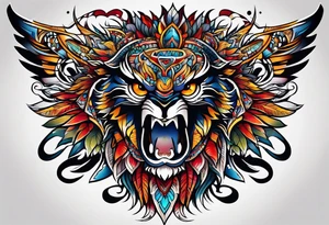 continentes tattoo idea