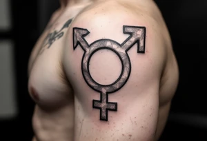 Transgender symbol tattoo tattoo idea