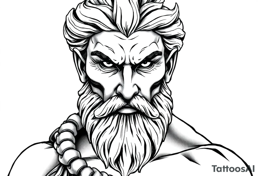 GREEK GOD tattoo idea