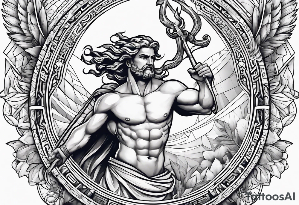 running
greek mythology tattoo idea