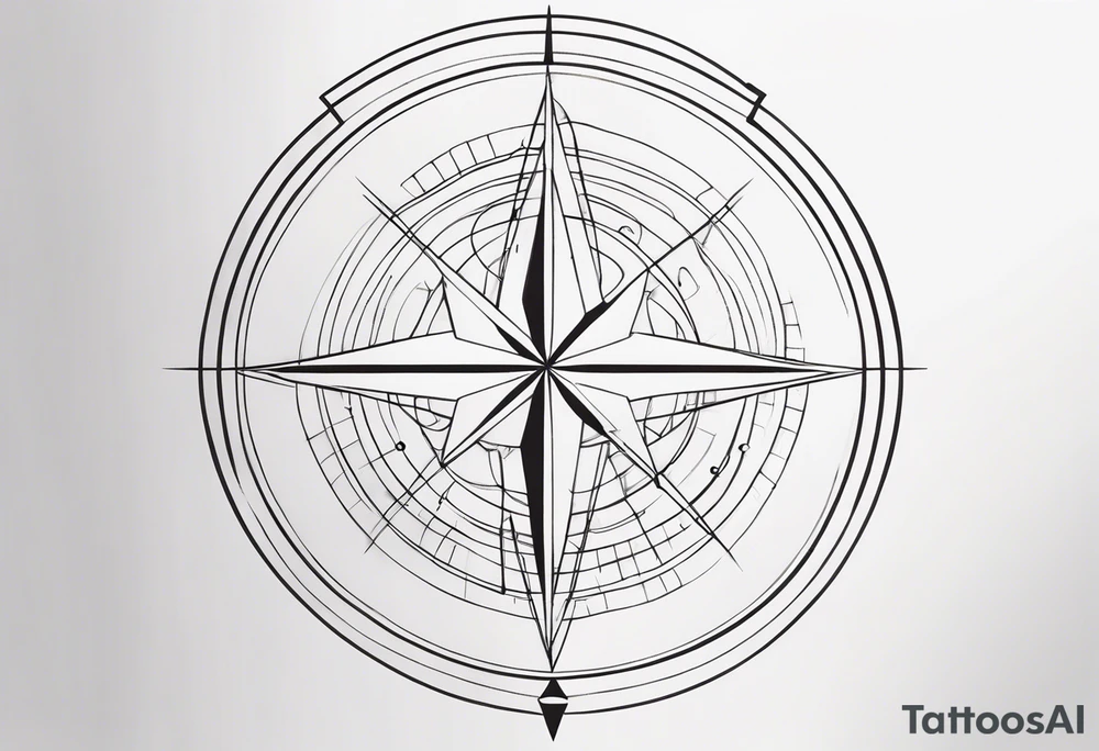 Coordinates tattoo idea