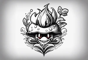 piranha plant tattoo idea