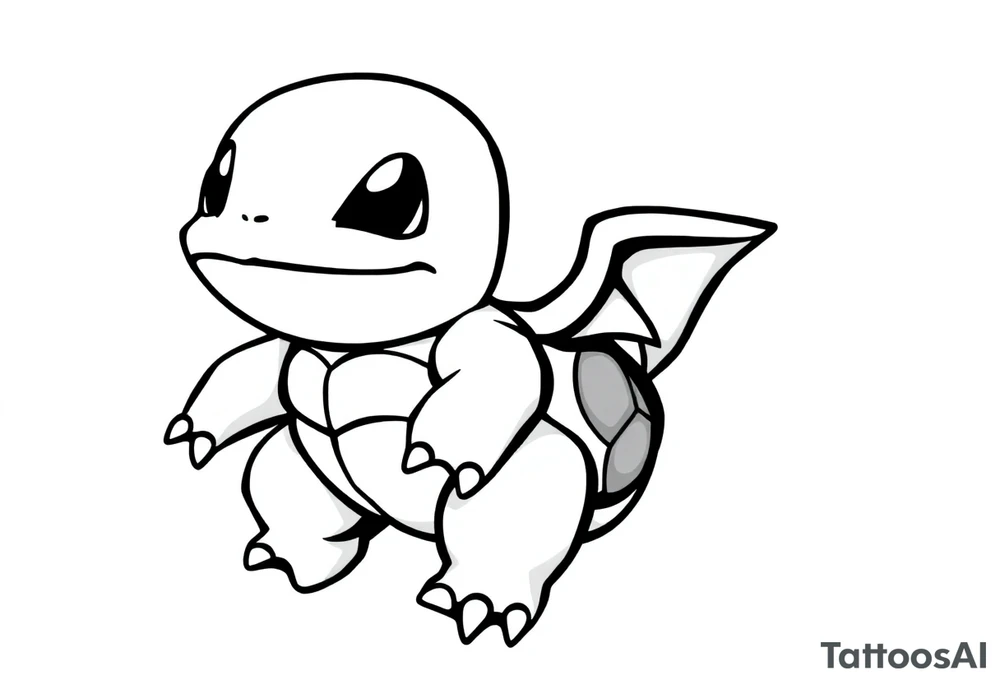 Squirtle tattoo idea