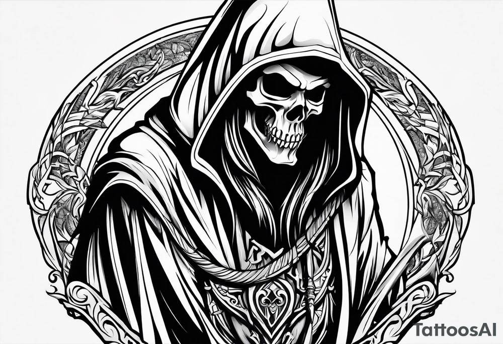 Grim reaper tattoo idea
