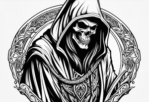 Grim reaper tattoo idea
