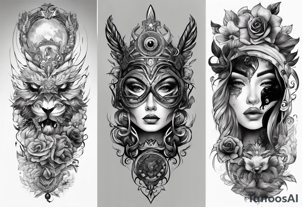 mundo explodindo tattoo idea