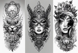 mundo explodindo tattoo idea
