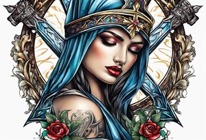 taking up your cross tattoo idea