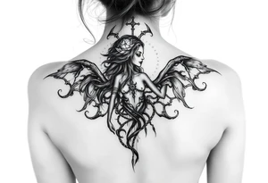 Eris goddess of chaos dark demented tattoo idea