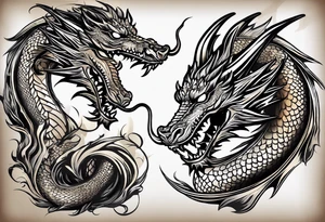 dragon chino, 12 de diciembre, hombre, loco, sonriente, único, noble, fuerte, inteligente, fiel, exclusivos, perdidtente, fuego, sagitario, oscard tattoo idea