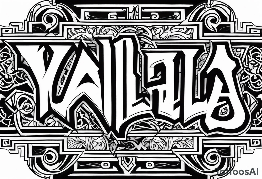 Valhalla gods tattoo idea