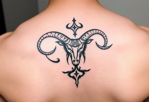 Symbols for cancer
and Taurus intertwined tattoo idea