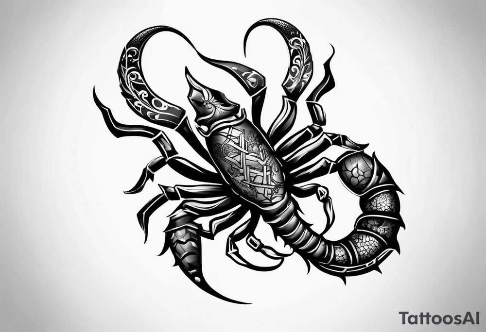 Scorpio tattoo idea