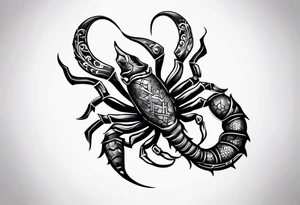 Scorpio tattoo idea
