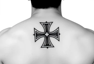 german iron cross tattoo idea