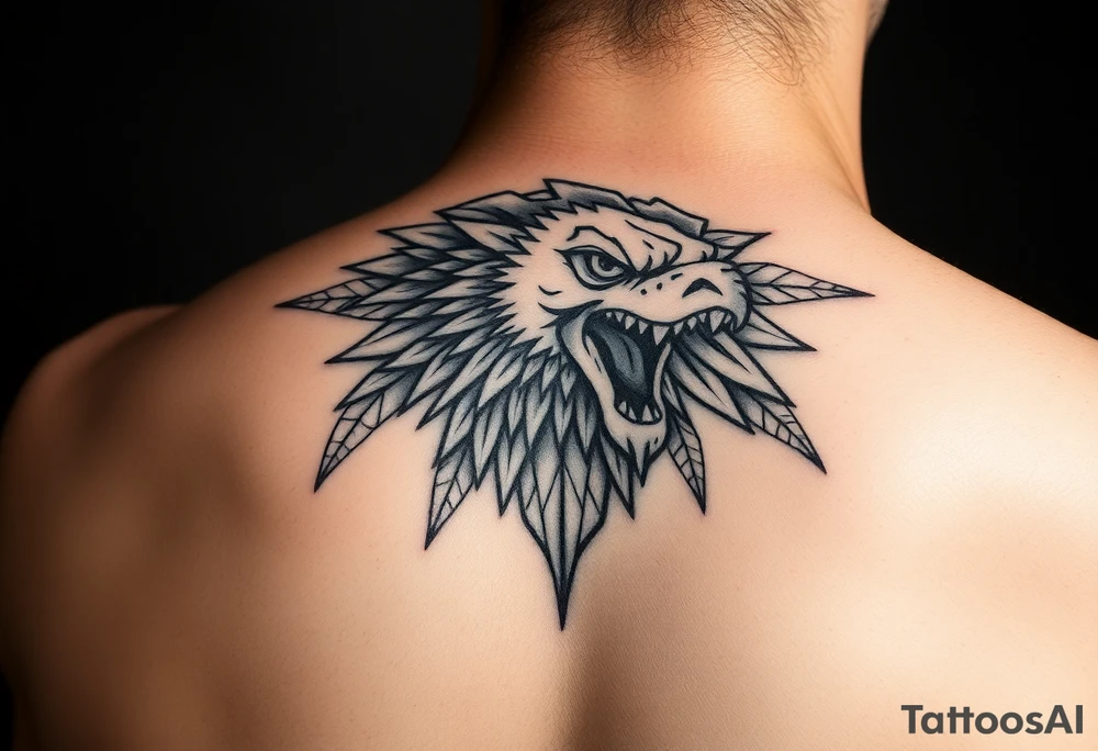 Chicano Black & Grey большая tattoo idea