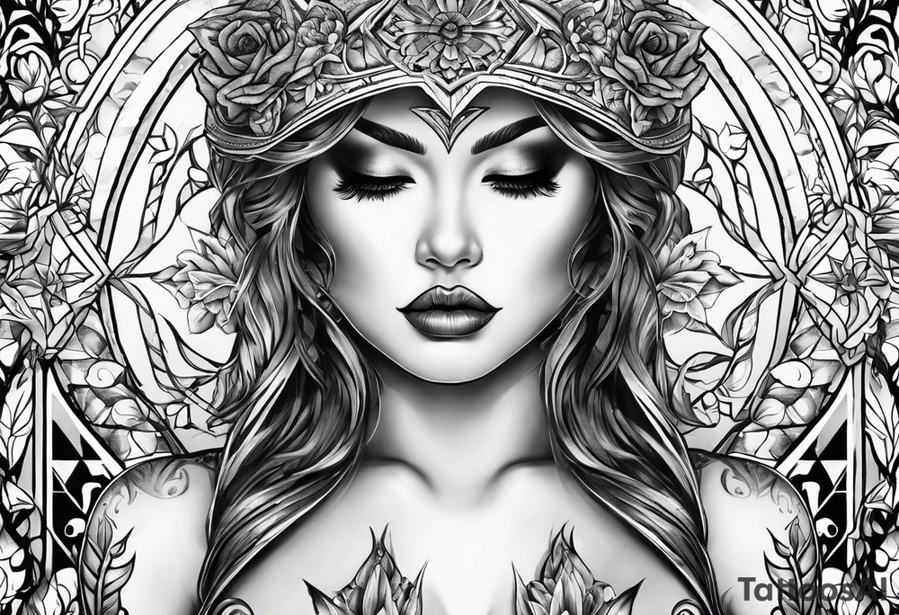 depression, grief and ptsd tattoo idea