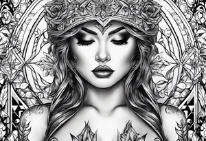 depression, grief and ptsd tattoo idea