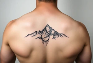 coal mountain tattoo idea