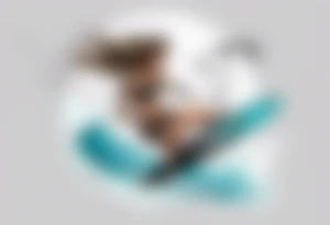 Woman doing Kitesurfing something cool with “AirRiders” logo tattoo idea