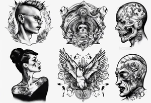 voices in my head tattoo idea