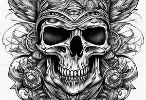 spear tattoo idea