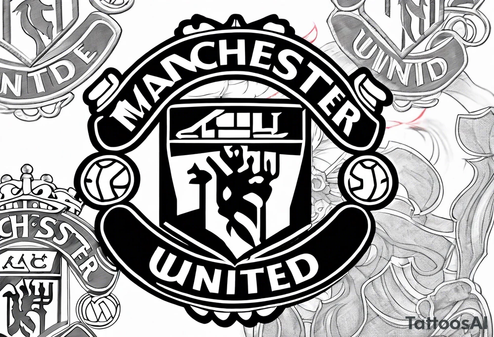 manchester united tattoo idea