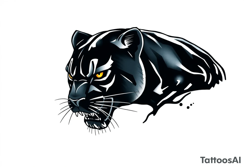 Black Panther tattoo idea